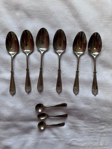 Vintage spoon set large - vintage,