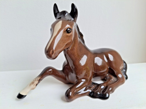 Beswick foal 915 vintage brown - foal,