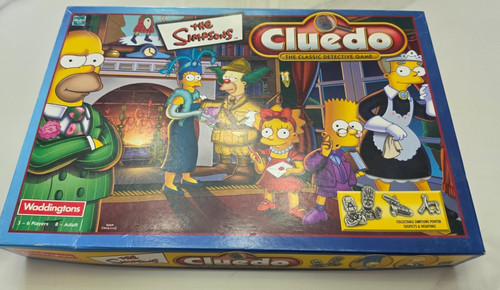 Cluedo the simpsons edition - cluedo,