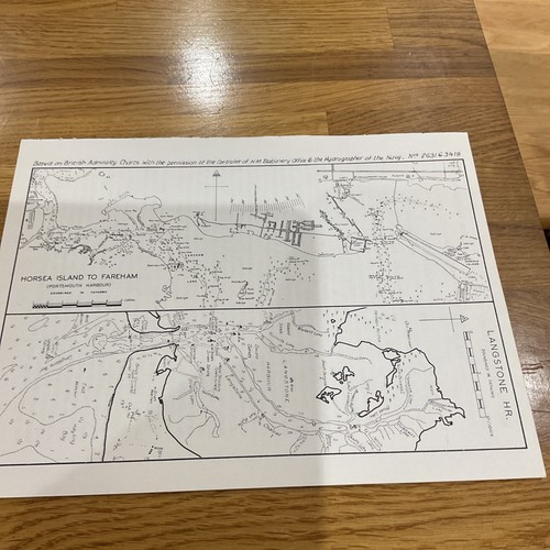Vintage sea chart nautical - chart,