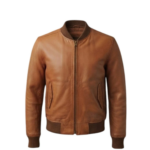 Men tan brown genuine - tan,