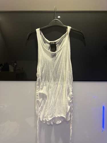 Ann demeulemeester white tank - ann,
