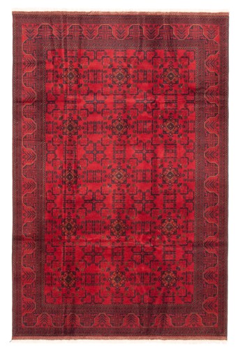 7 hand knotted area - 6'4", x