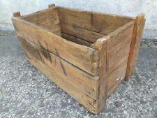 Vintage Rustic Wooden Crate /