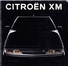 Citroen XM Early-Mid 1992 UK Market Sales Brochure Hatchback Estate FAIR