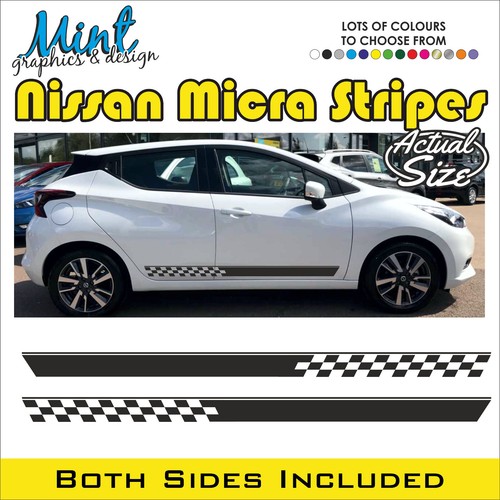 Nissan micra side stripes - nissan,