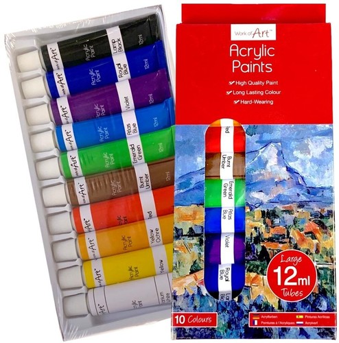 Larger tubes acrylic - 12,