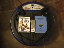 Vibrapower Disc Model BCF-01, includes DVD workouts, resistance bands & manual.