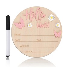 Baby Announcement Sign with