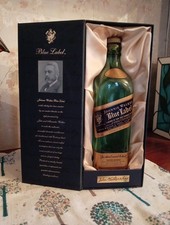 Johnnie walker blue label - blue,