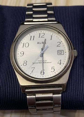 Seiko alba - alba, titanium