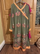 Kameez Trouser N Scarf 3 Piece