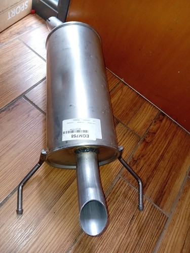 Exhaust rear silencer for - exhaust,