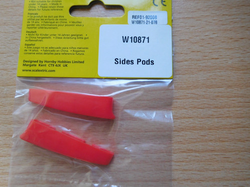 Scalextric red side - -,