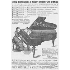 JOHN BRINSMEAD & SONS Pianos -