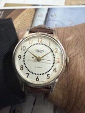 VINTAGE SMITHS EMPIRE MECHANICAL MEN WRIST WATCH MADE IN GREAT BRITAIN 