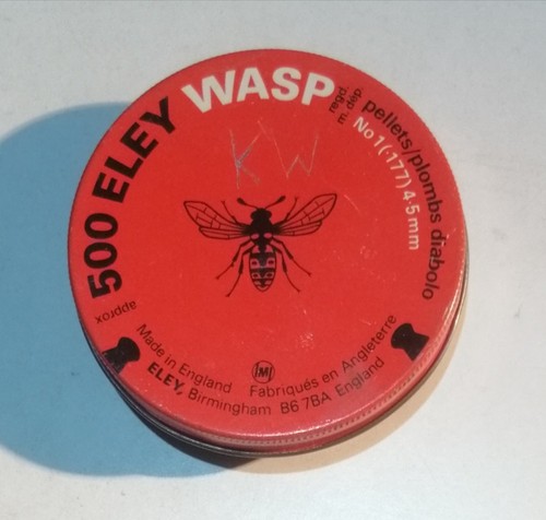 Vintage eley wasp empty 177 - vintage, .177