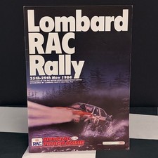 1984 LOMBARD RAC RALLY GB WRC