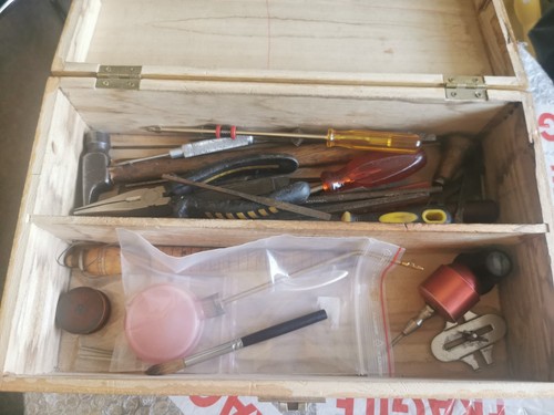 Watchmaker hand tool box - tool, +