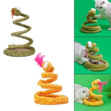 Cat Spiral Snake Toy Spring