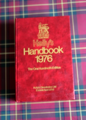 Kelly handbook 1976 the - handbook,