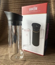 La Cafetiere Cold Brew 8 Cup Coffee Maker with Mesh Filter and Handle, 1L