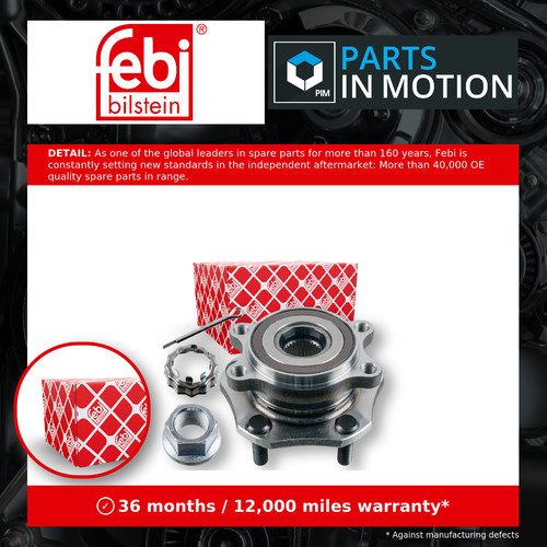 Wheel bearing kit fits - kit, nissan