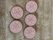 5 baby pink & gold chanel