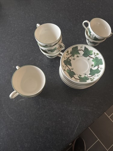 Wedgwood napolean ivy cups - wedgwood,
