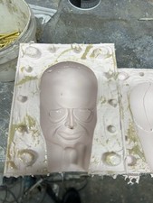 Gerry Anderson Stingray X20 Puppet Head Mould For Making 1:1 Scale Replicas