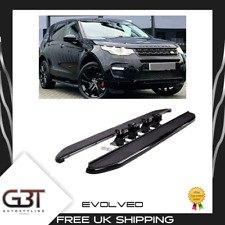 SIDE STEPS RUNNING BOARDS FOR LAND ROVER DISCOVERY SPORT L550 OE STYLE ALL BLACK