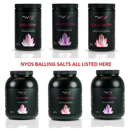 Nyos aquarium balling salts - nyos,