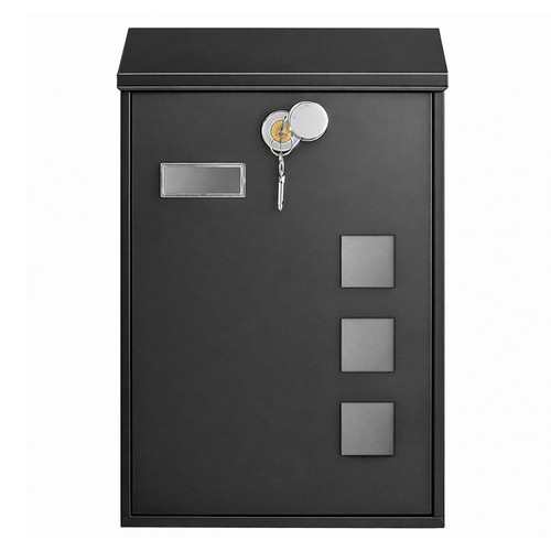 Wall mounted post box - box, for