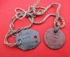 WW2 Pair British Dog Tags -