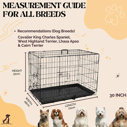 Heavy duty folding dog crate - heavy,