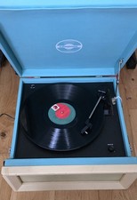 Steepletone Vintage Style Record Player Turntable Built-in Speakers SRP1R XP