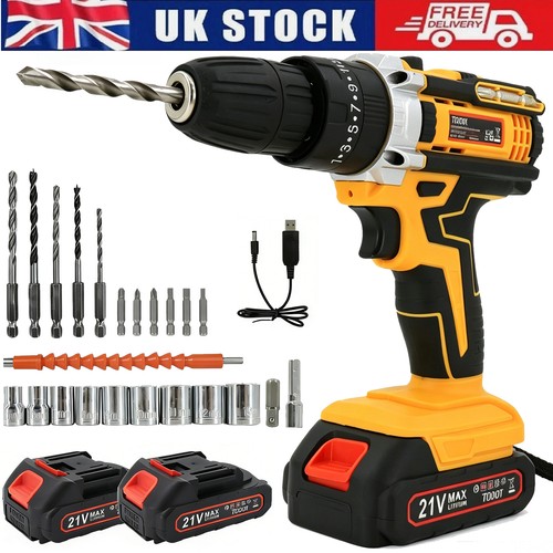 21v battery cordless - cordless, drill