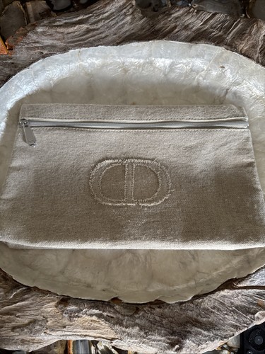 Dior makeup wash bag linen - dior,