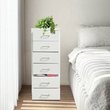 6 Drawer Filing Cabinet Metal