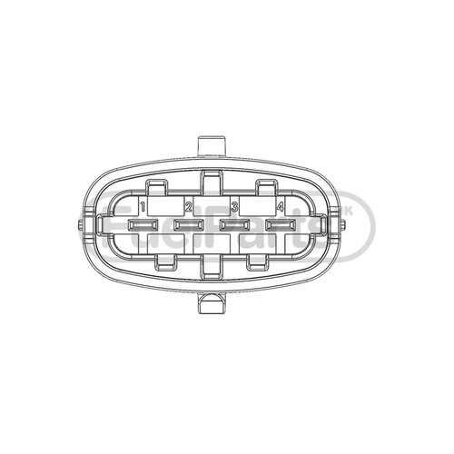 Air mass sensor for - air,