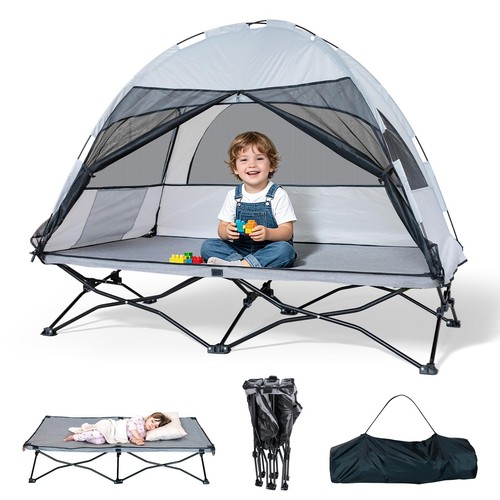 Travel bed with - with, baby
