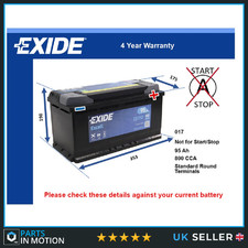 Battery fits AUDI Q7 A5 RS4 A8