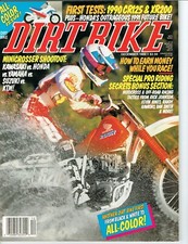 December 1989 Dirt Bike