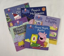 Lot of 5 Peppa Pig mixed books