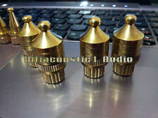 4x hifi Solid Brass housing