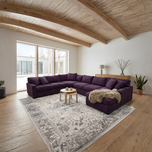 New ruby shape sofa - new,