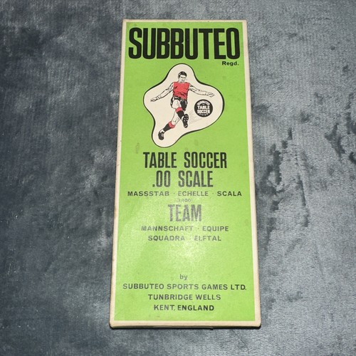 Vintage subbuteo table soccer - subbuteo,