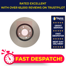 2x Brake Discs Pair Vented