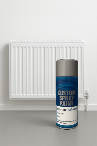 White heat resistant - resistant, radiator