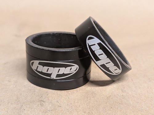 Hope headset spacers black - hope,